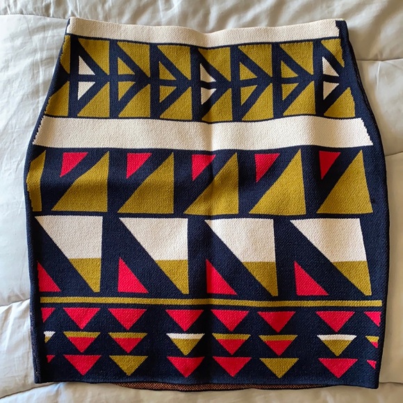 NEW Rachel Roy Patterned Skirt - Picture 1 of 2